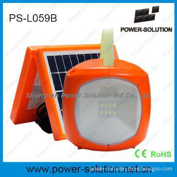 Hotsale cheap led solar portable light with 9led